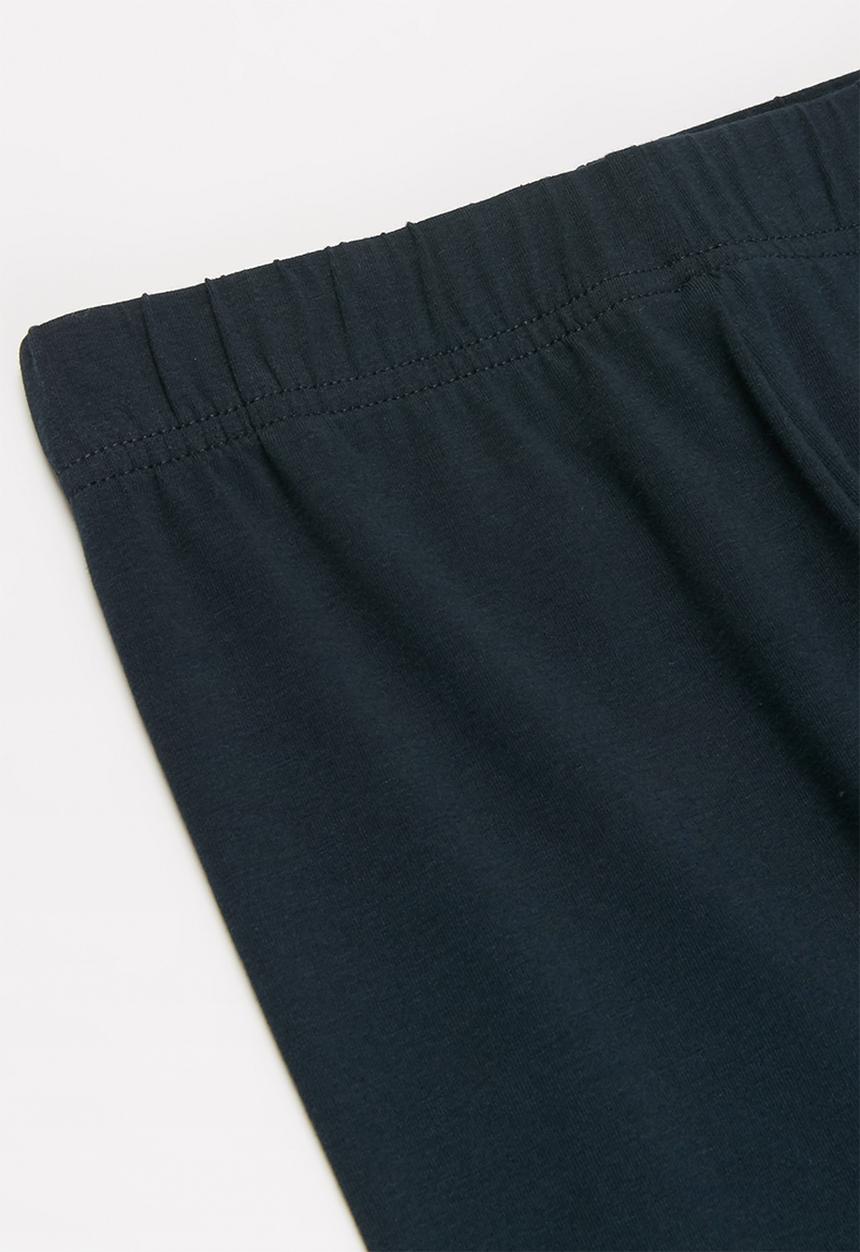 POLO - Girls stephanie striped cropped legging - navy