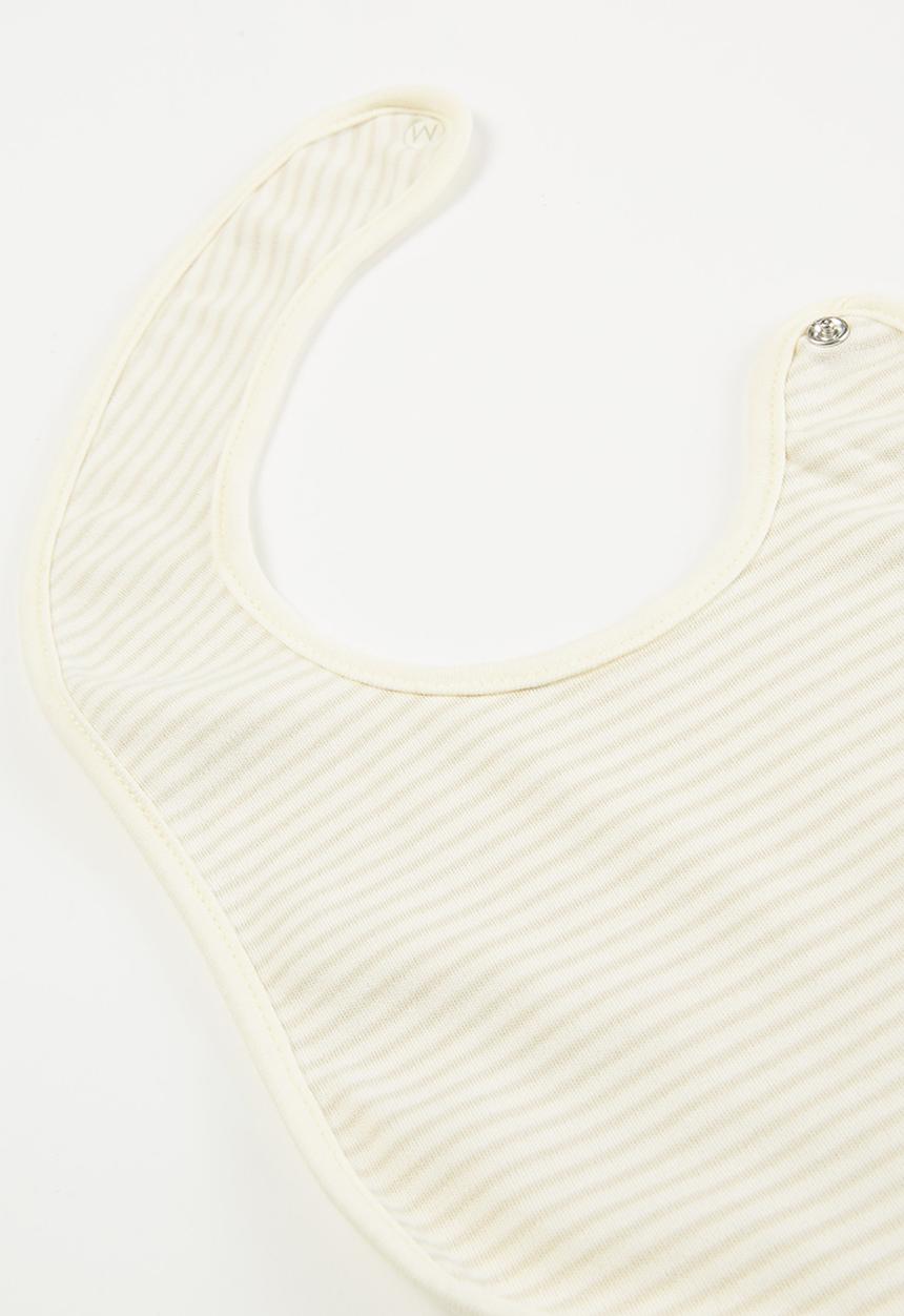 MINOTI - Boys basic 3 pack bibs - pale yellow