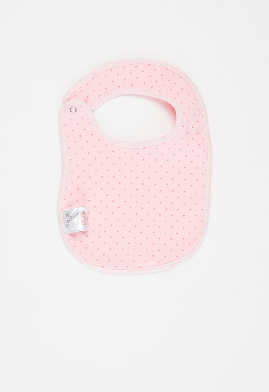 MINOTI - Girls basic 3 pack bibs - pink