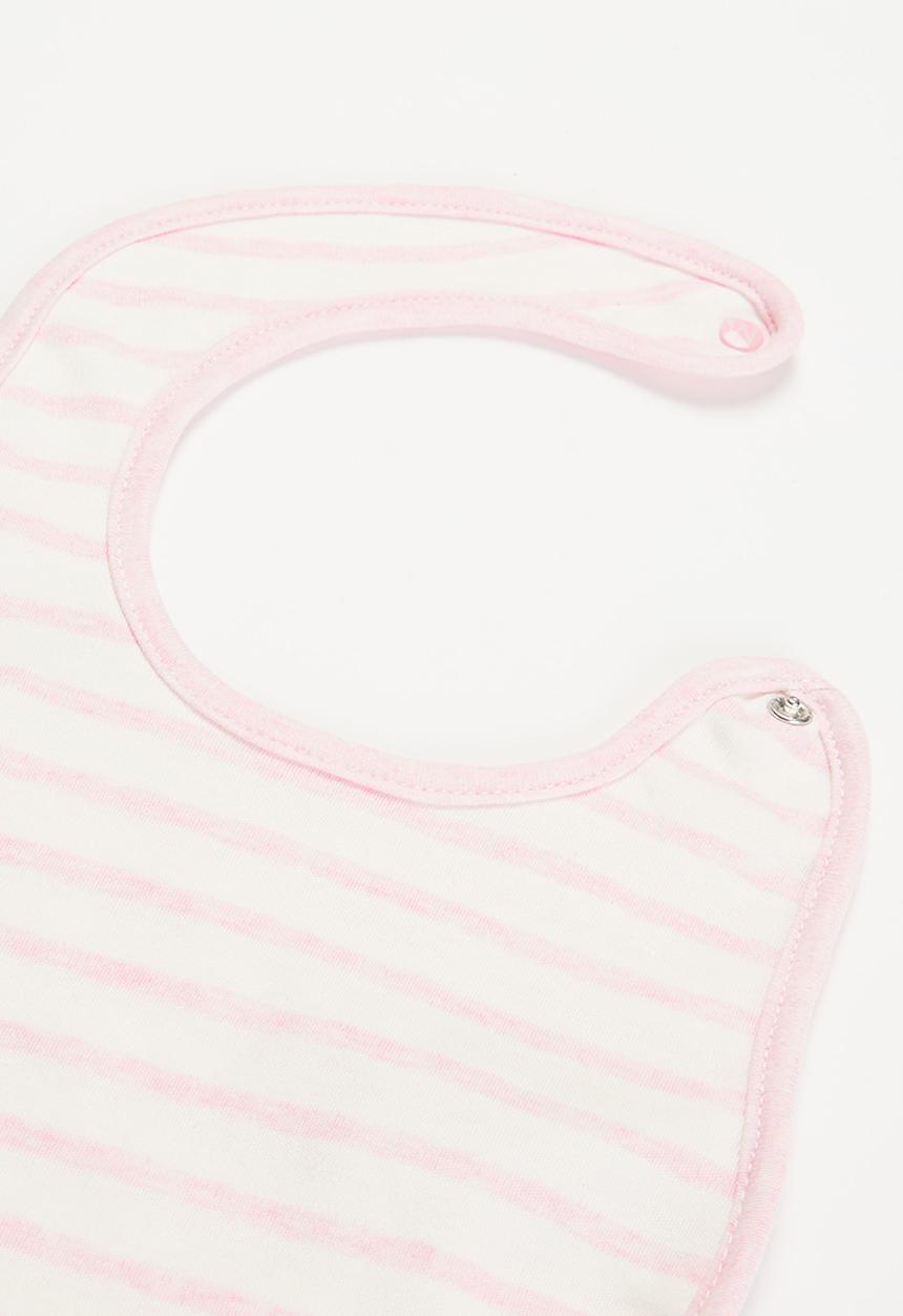 MINOTI - Girls basic 3 pack bibs - pink