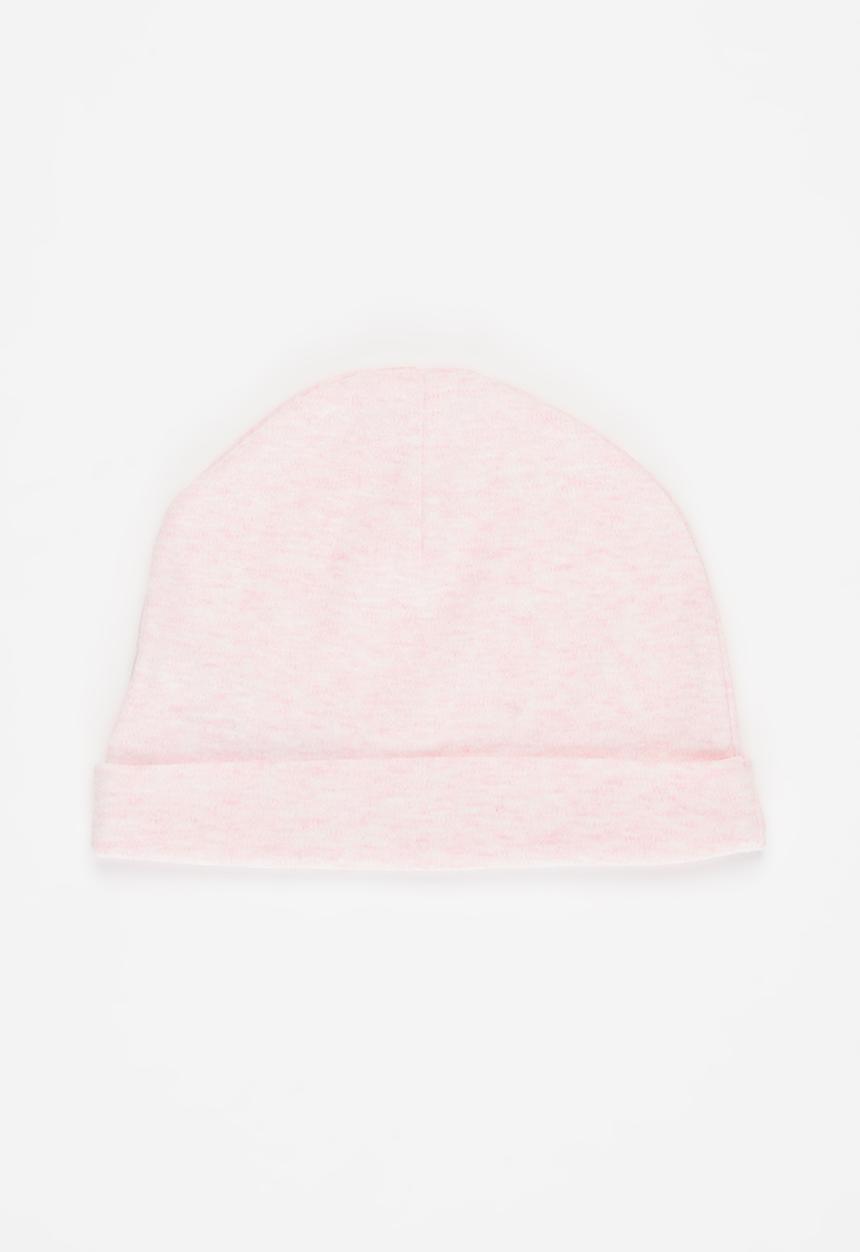 MINOTI - Girls basic 2 pack beanies - pink