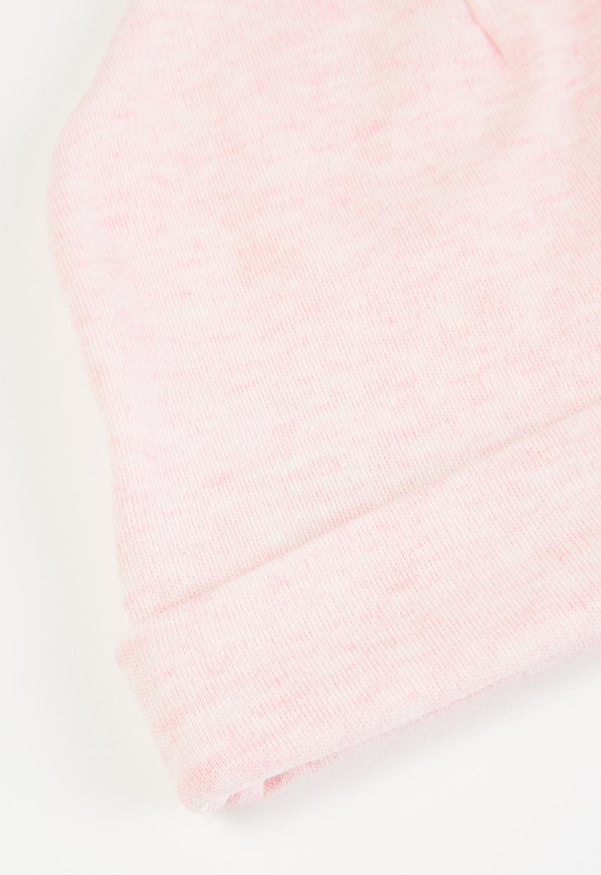 MINOTI - Girls basic 2 pack beanies - pink