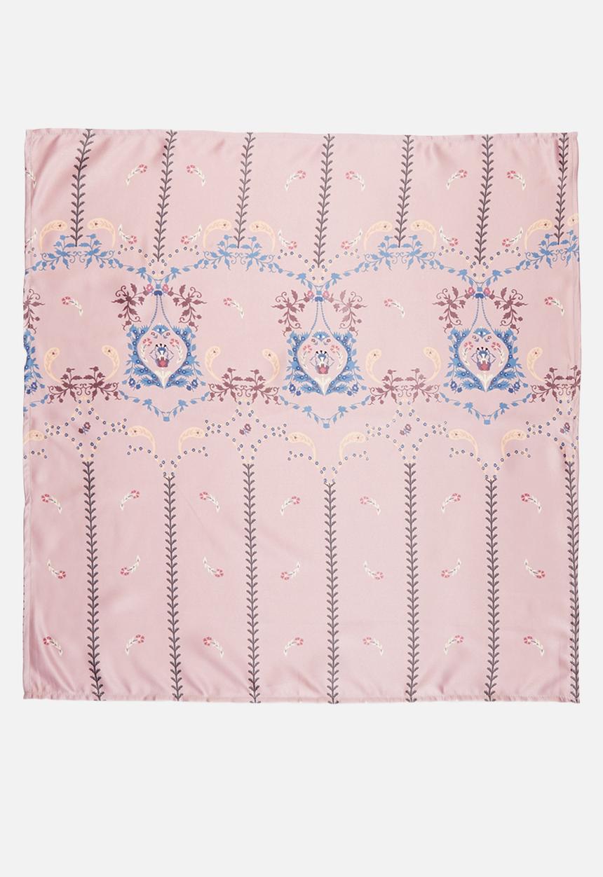 Superbalist - Delicate floral print headscarf - pink
