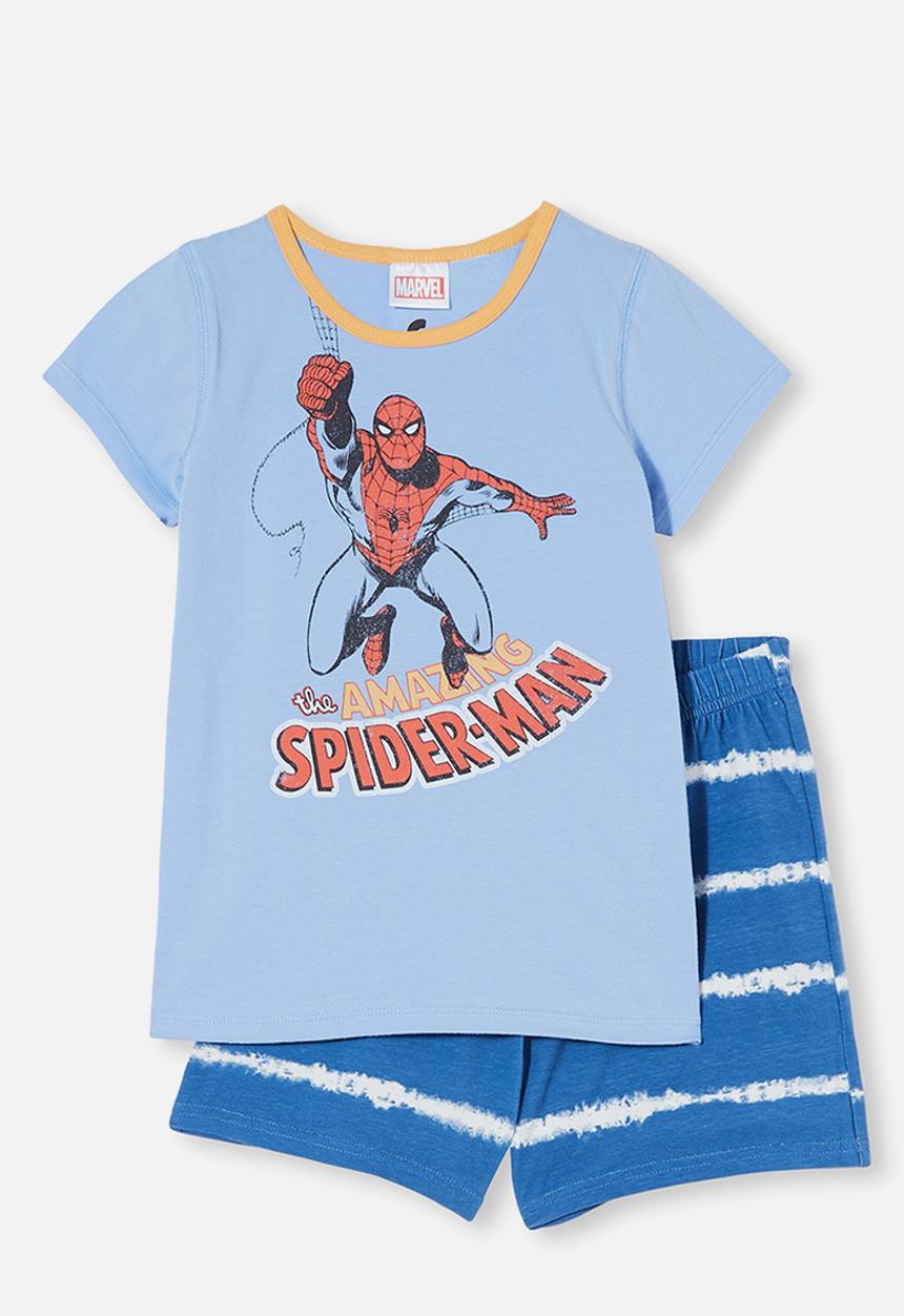 Cotton On - Hudson short sleeve pyjama set licensed - dusk blue