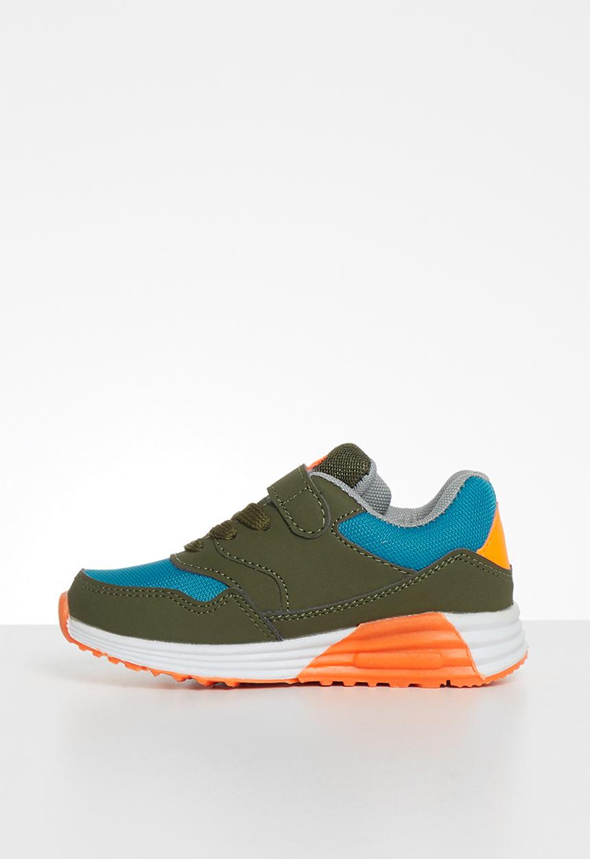 Aca Joe - Boys velcro strap sneakers - multi 