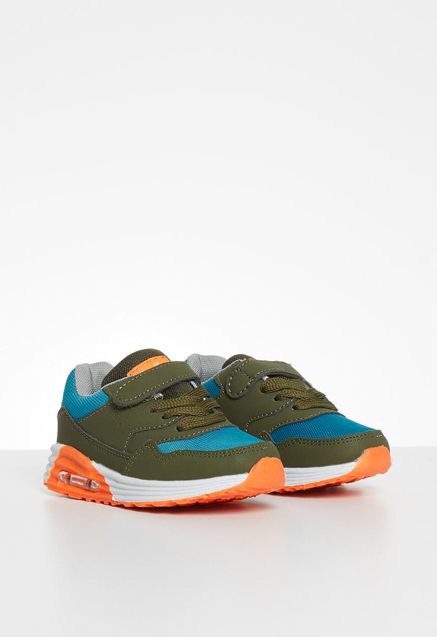 Aca Joe - Boys velcro strap sneakers - multi 