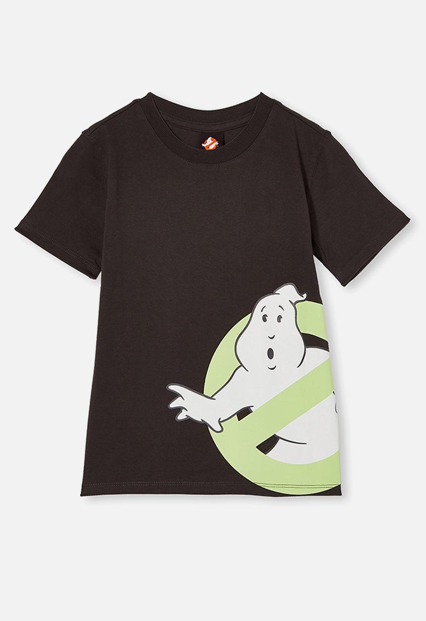 Cotton On - Short sleeve license embellished  tee - lcn son phantom / ghostbusters glow