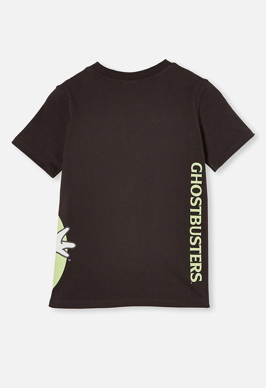 Cotton On - Short sleeve license embellished  tee - lcn son phantom / ghostbusters glow