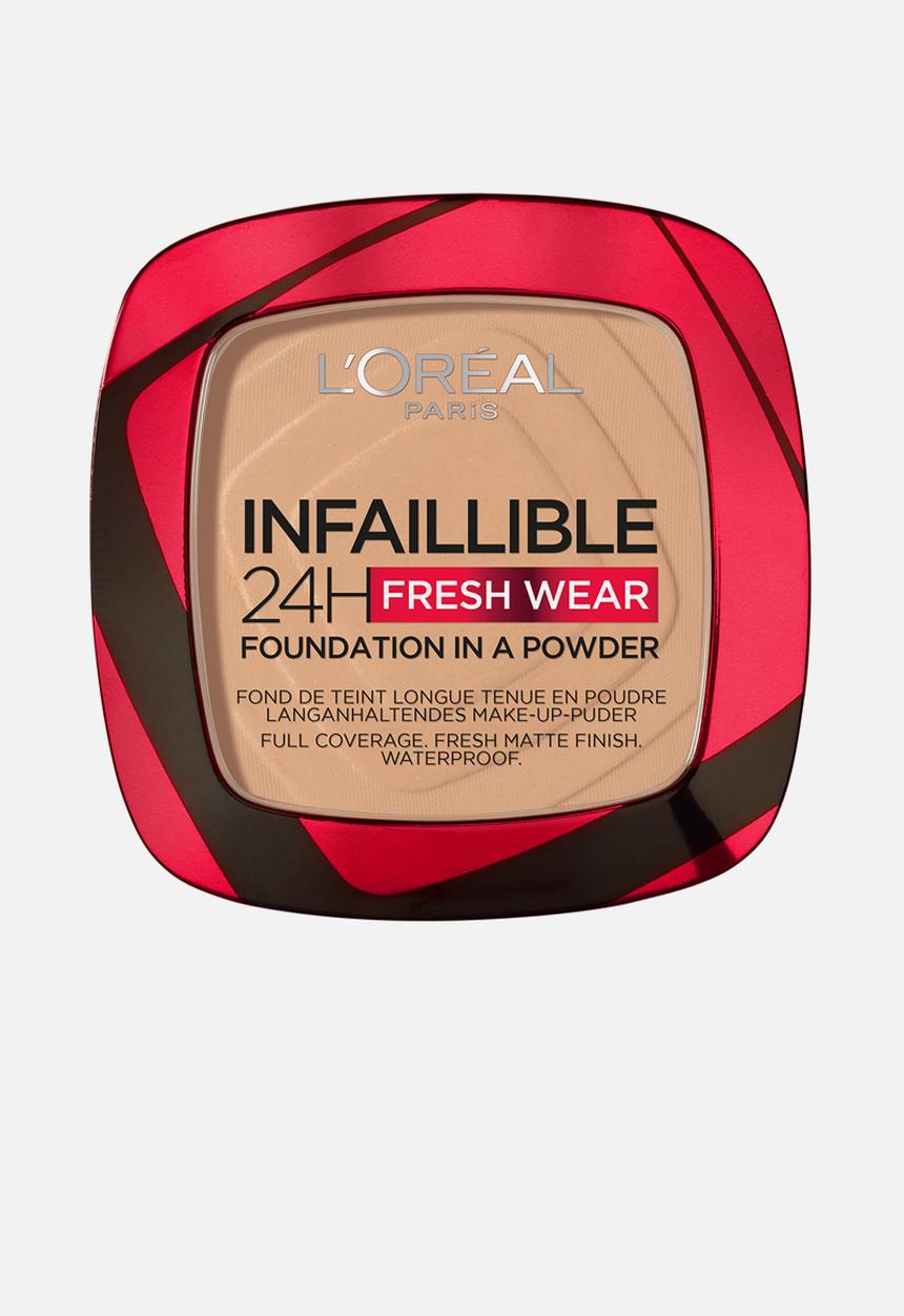 L'Oreal Paris - Infallible Fresh Wear Foundation in a Powder - 140 Golden Beige