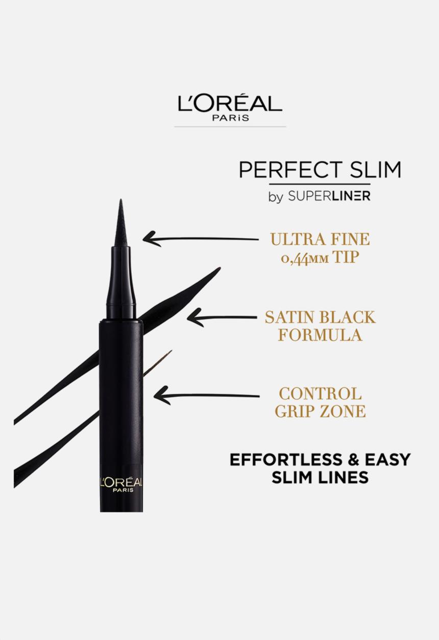 L'Oreal Paris - Super Liner Perfect Slim - 01 Intense Black