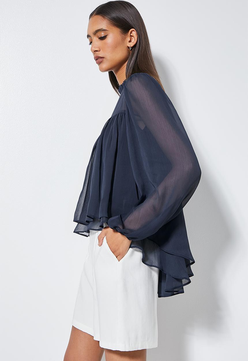 Superbalist - Soft femme blouse - ink