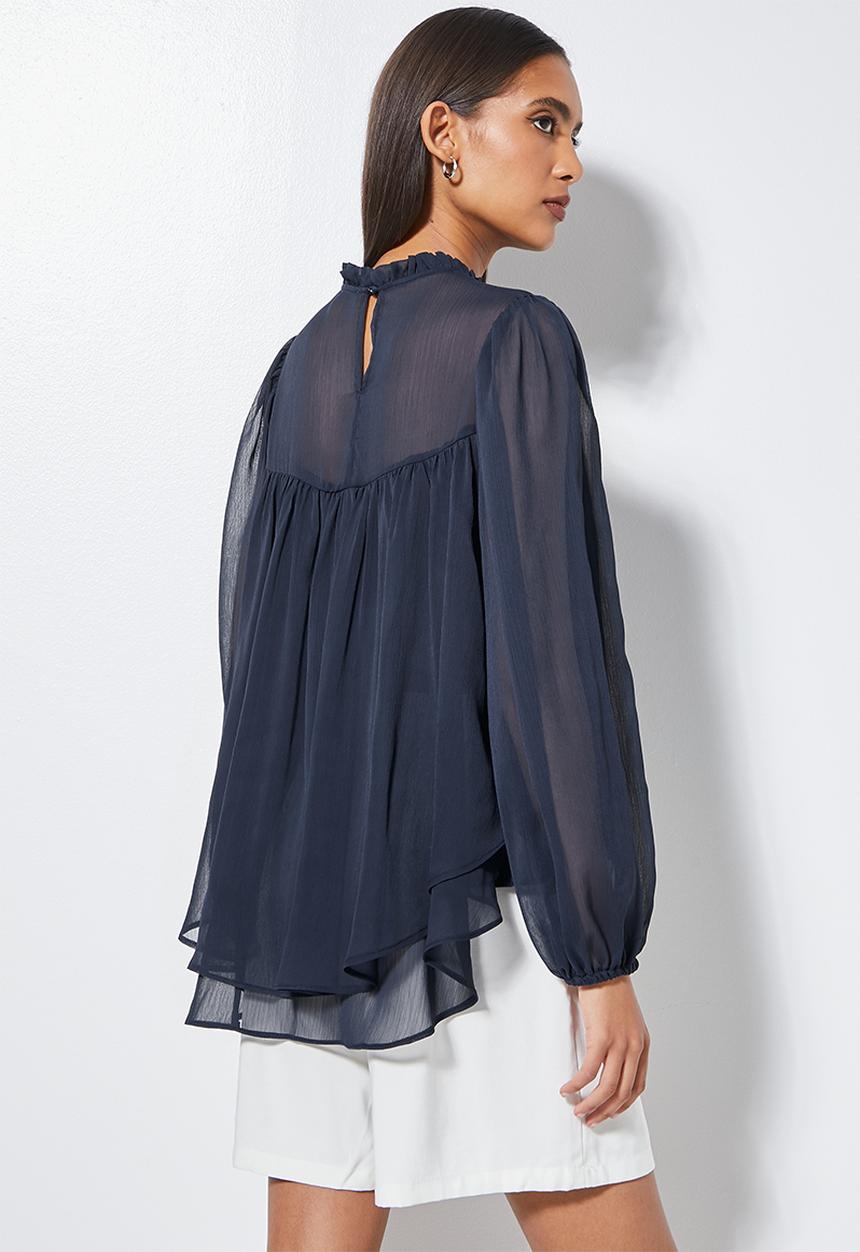 Superbalist - Soft femme blouse - ink
