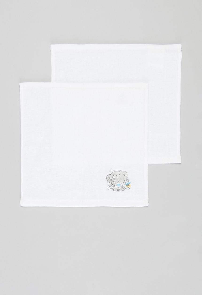 The Character Group (Legacy) - 2 Pack tatty face cloths - white