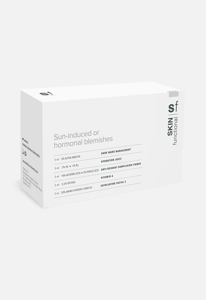 SKIN functional - Sun-Induced or Hormonal Blemishes Introductory Packs