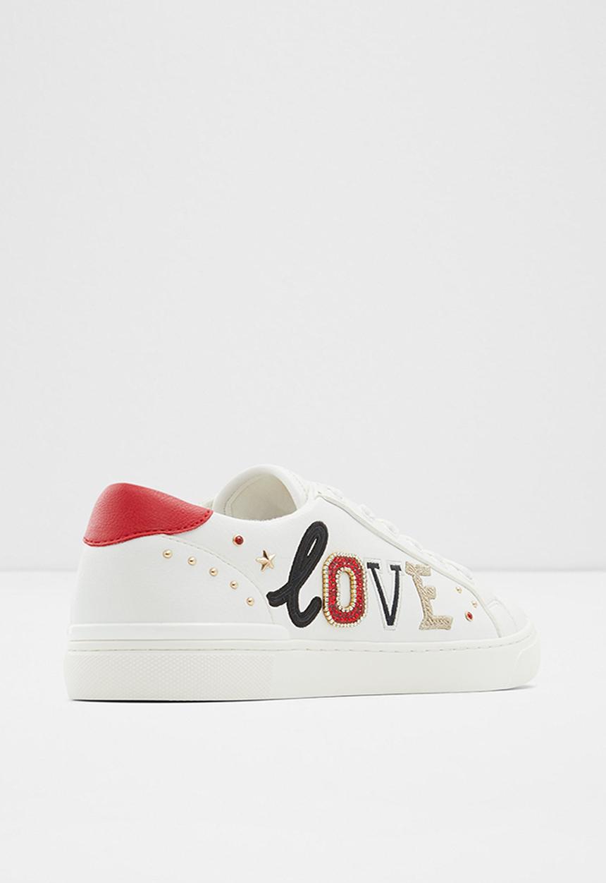 ALDO - Astendacia sneaker - white & red