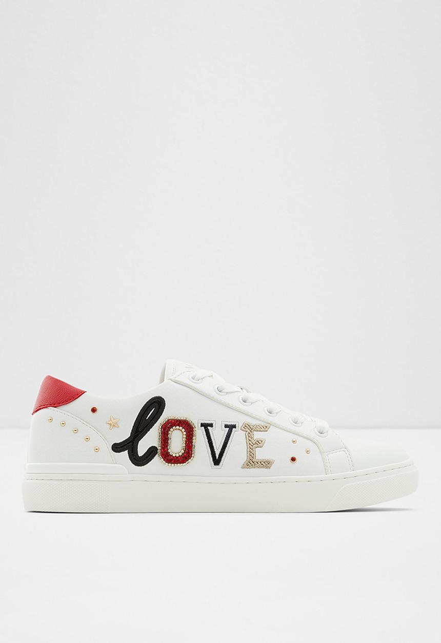 ALDO - Astendacia sneaker - white & red