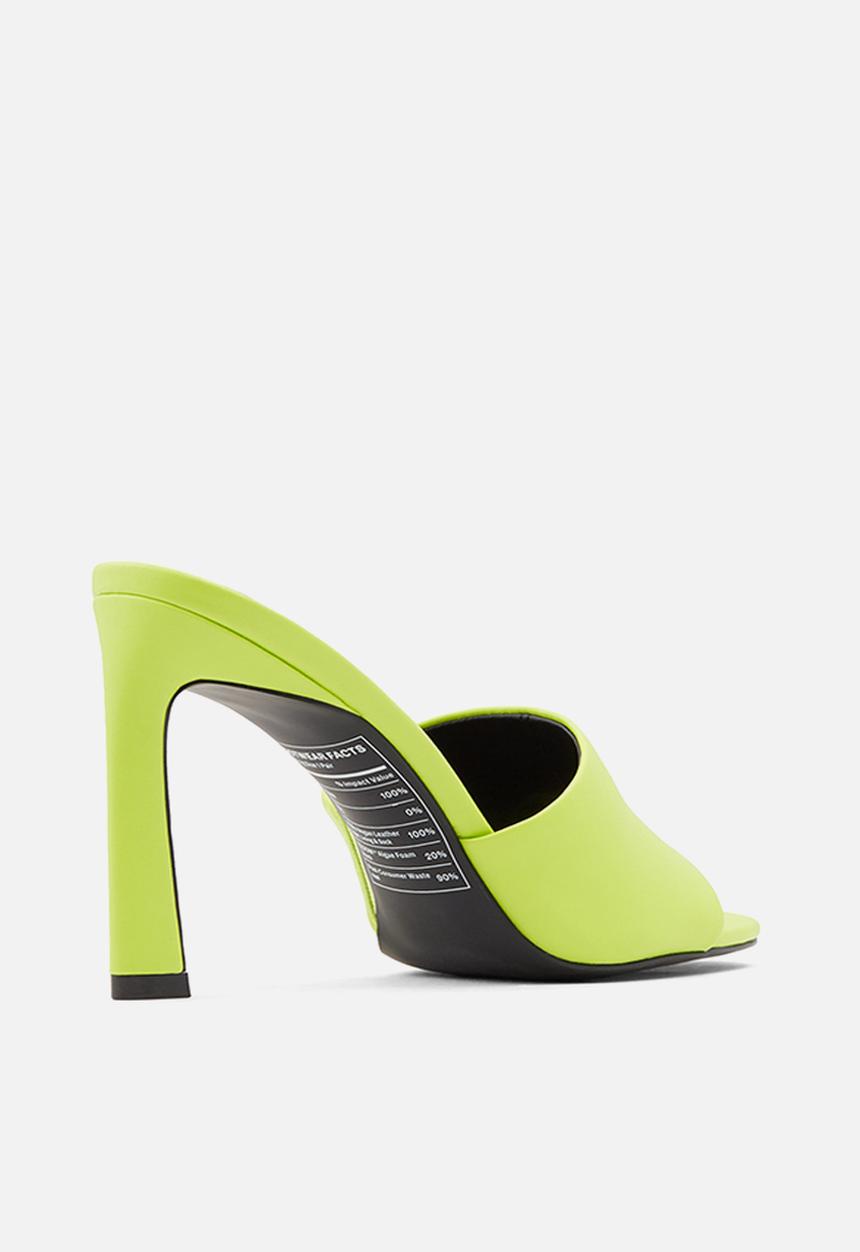Call It Spring - Divinee mule heel - bright green