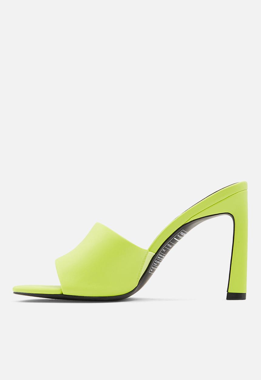 Call It Spring - Divinee mule heel - bright green