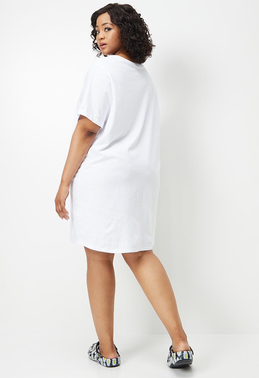 Blake - T-shirt dress - white