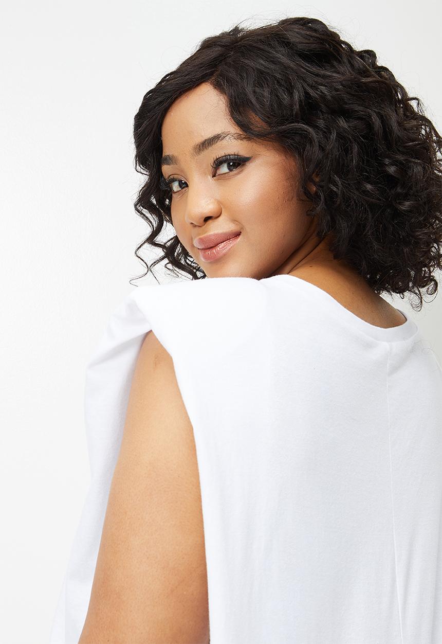 Blake - Muscle tee - white