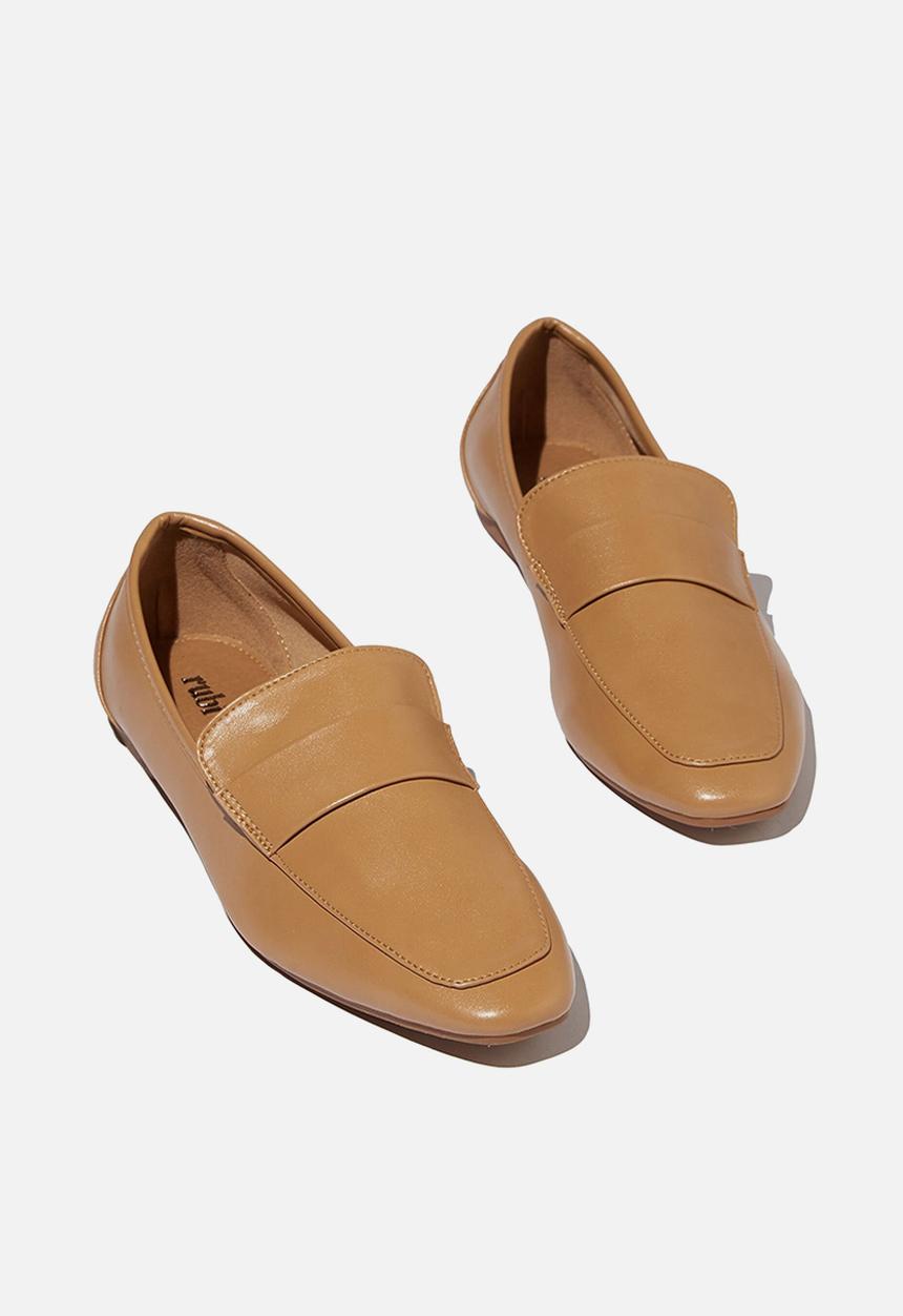 Cotton On - Classic slim loafer - camel pu