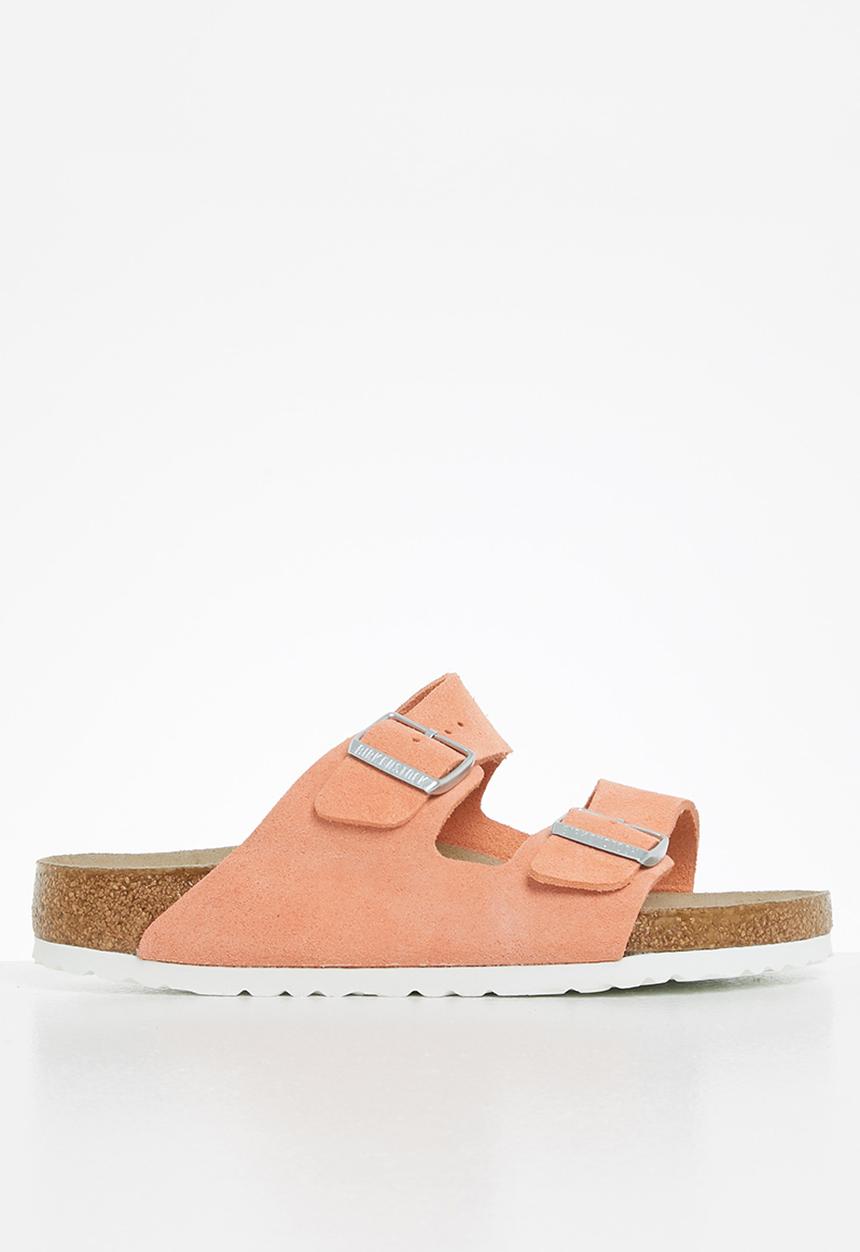 Birkenstock - Arizona bs suede regular - coral peach