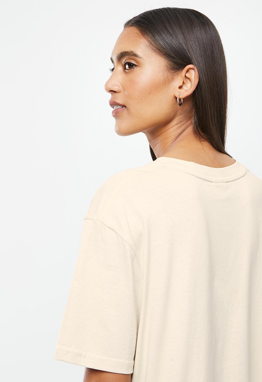 FILA - Brooklyn oversized T-shirt - gardenia