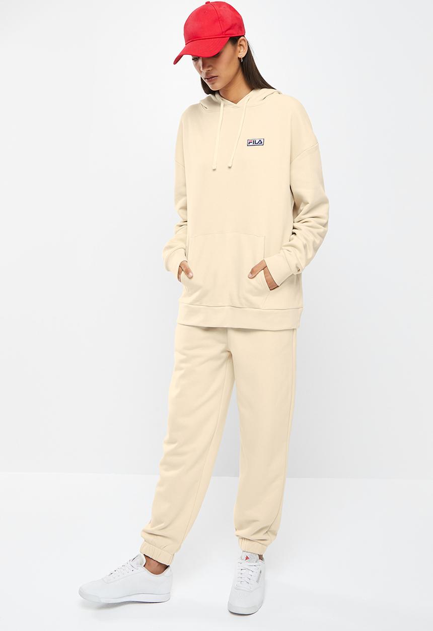 FILA - Brooklyn oversized hoodie - gardenia