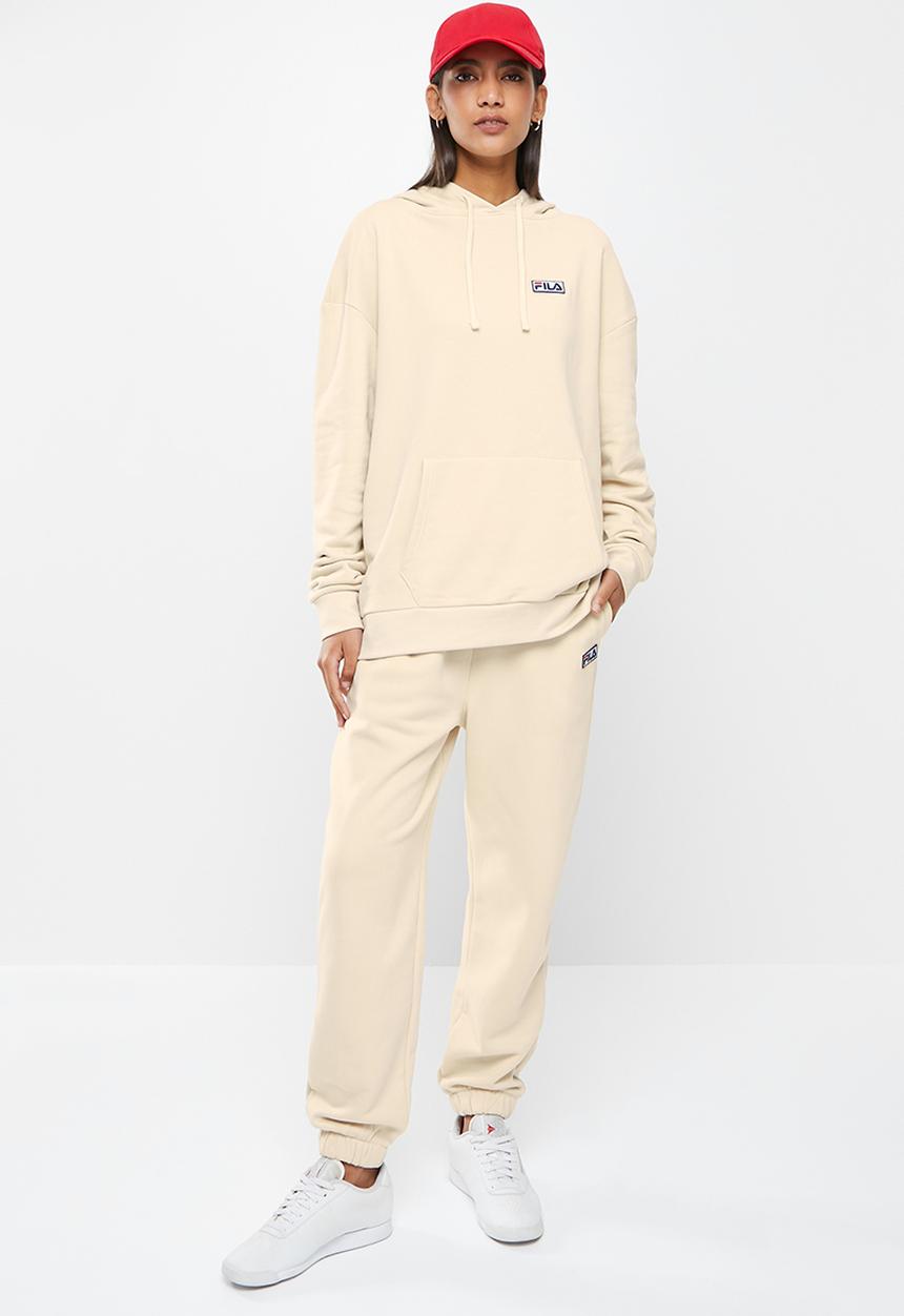 FILA - Brooklyn oversized sweatpants - gardenia