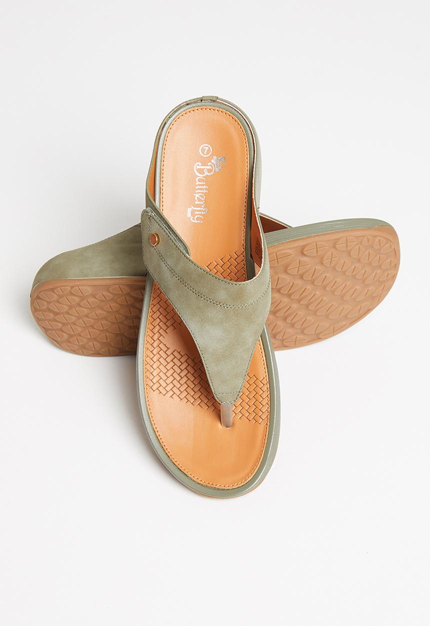 Butterfly Feet - Moana 1 sandal - olive