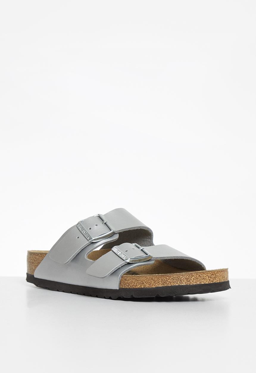 Birkenstock - Arizona birko-flor regular - silver