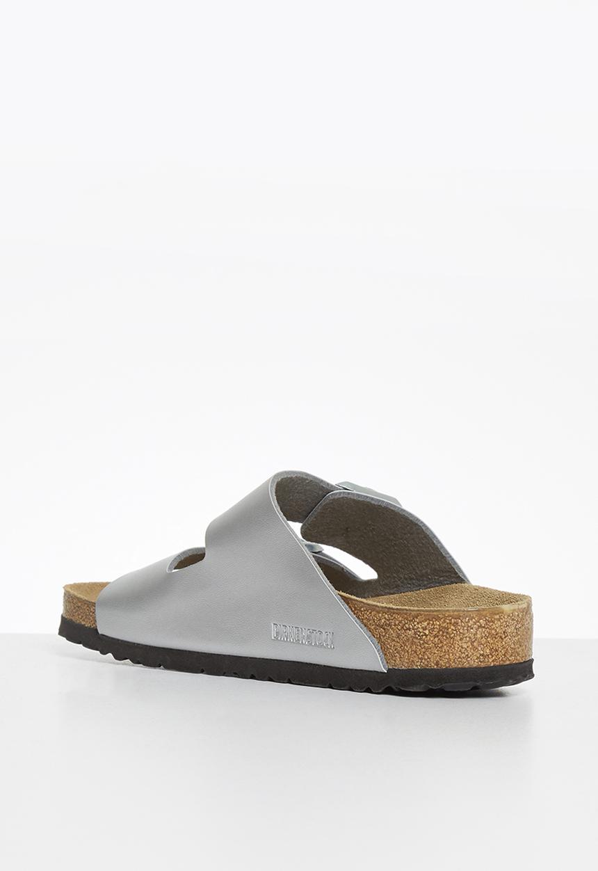 Birkenstock - Arizona birko-flor regular - silver
