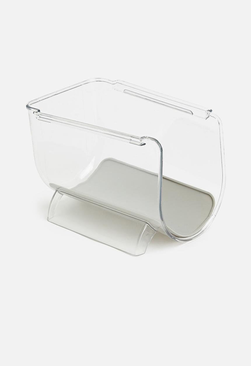 Sixth Floor - Aqua fridge wine storage - clear