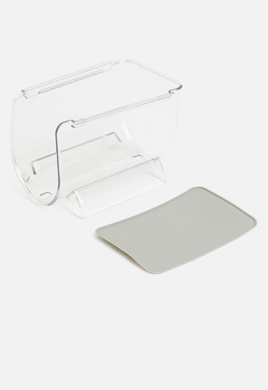 Sixth Floor - Aqua fridge wine storage - clear