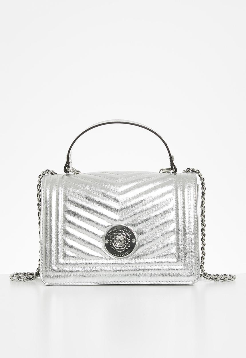 GUESS - Lida convertible xbody flap - silver
