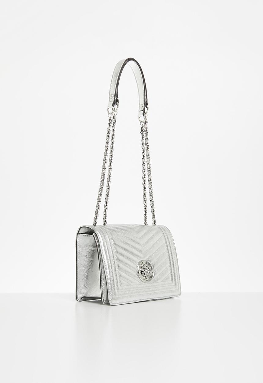 GUESS - Lida convertible xbody flap - silver