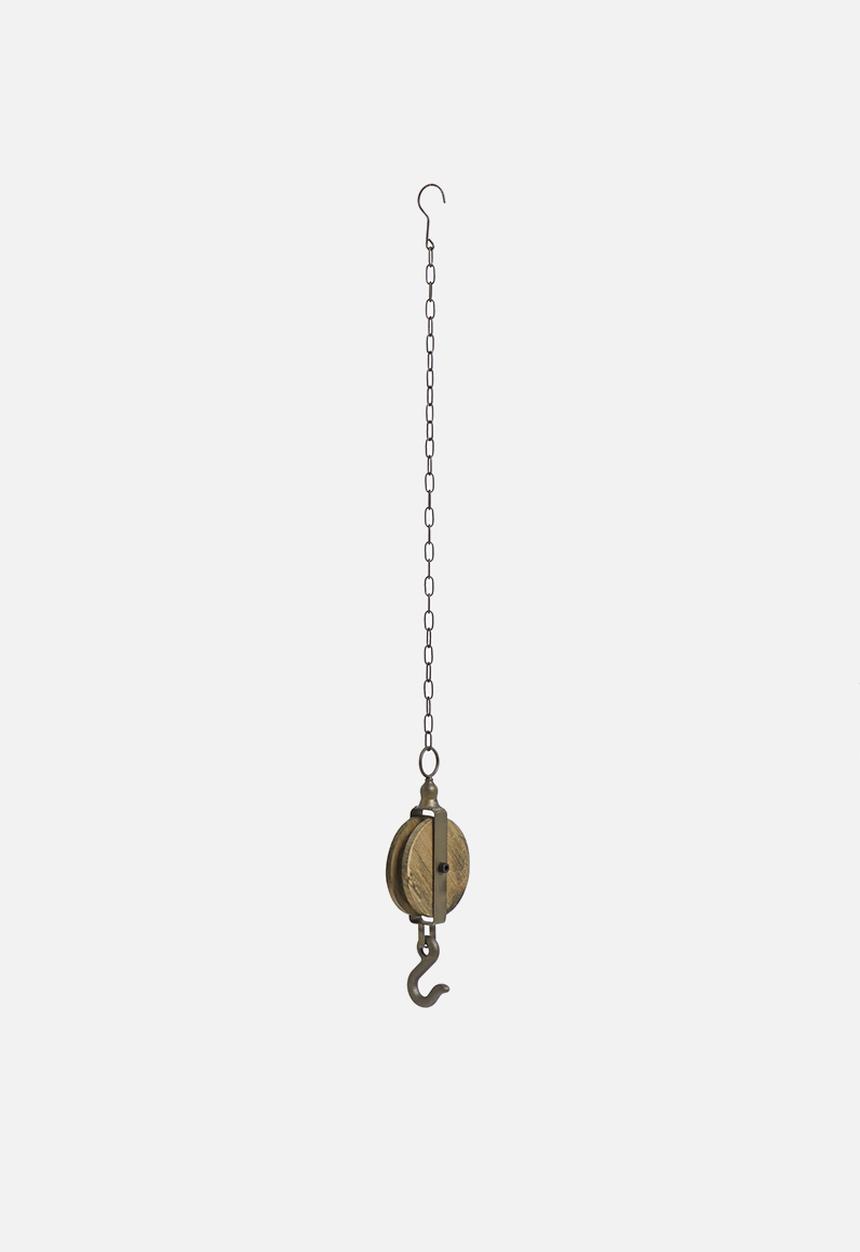H&S - Decoration pulley wood