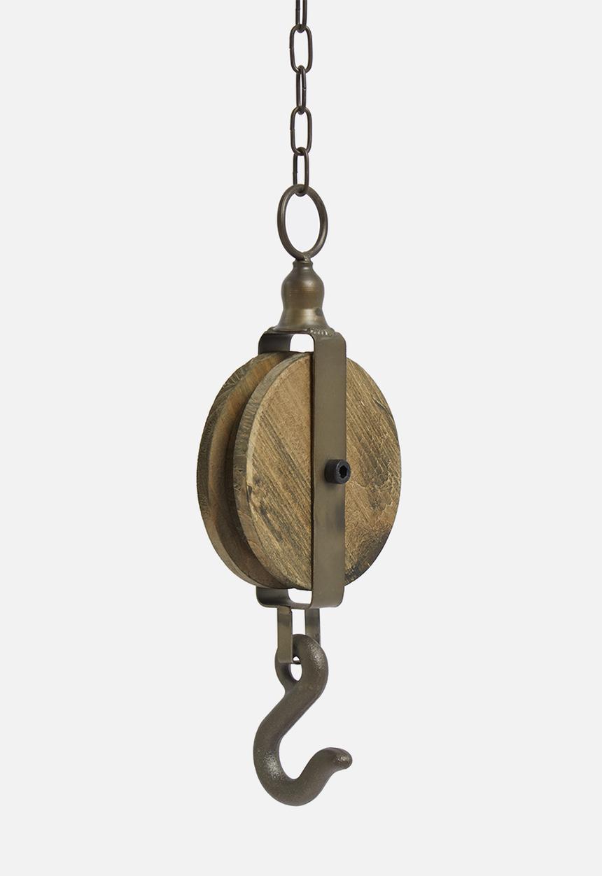 H&S - Decoration pulley wood