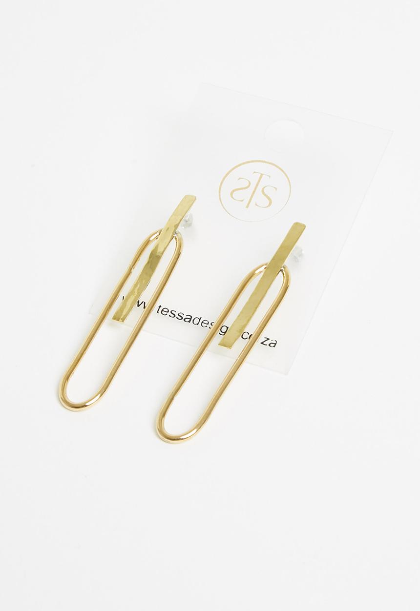 Tessa Design - Georgia earrings - gold