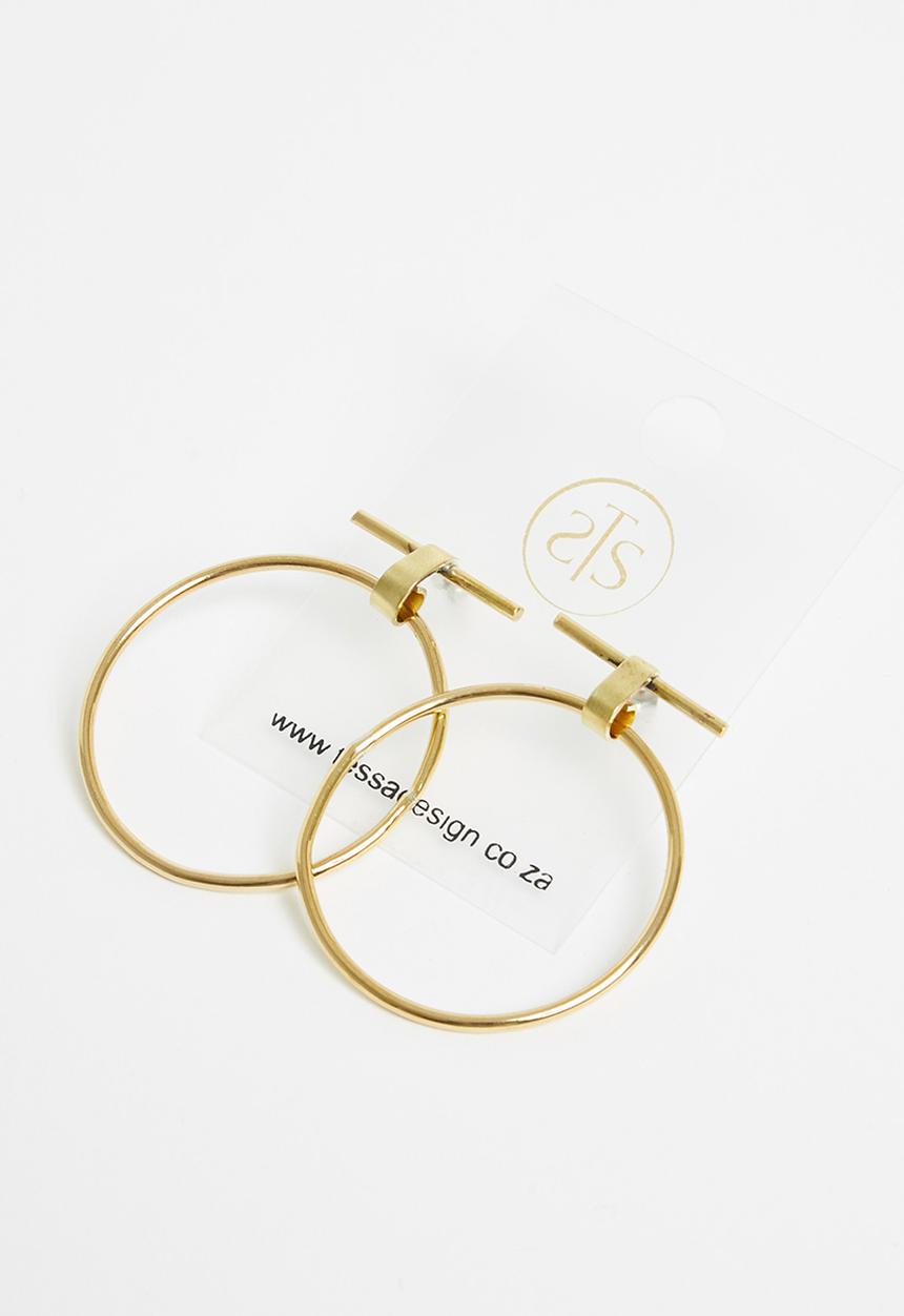 Tessa Design - Tandeka earrings - gold