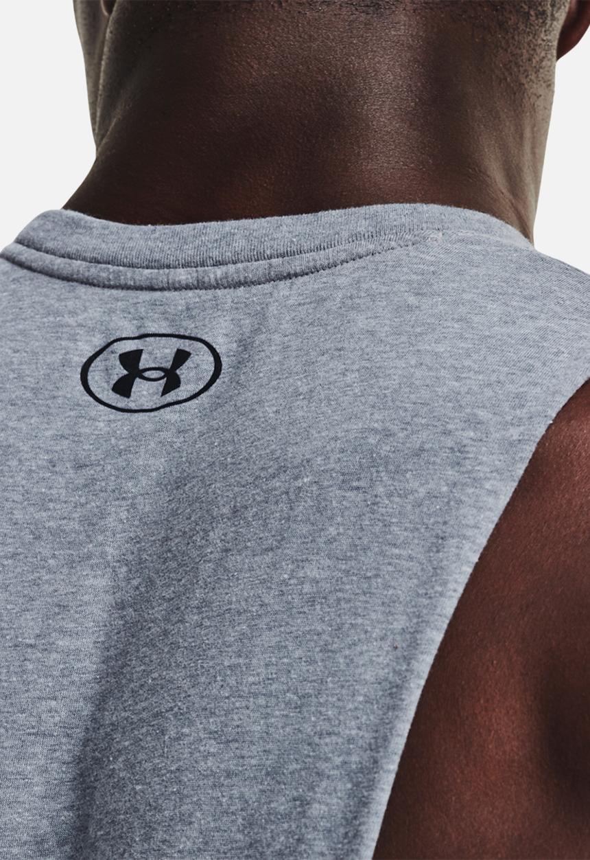 Under Armour - UA project rock brahma bull tank - grey
