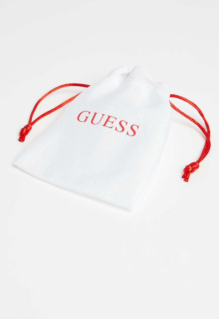 GUESS - Miniature g logo crystal stud sil 20 - silver