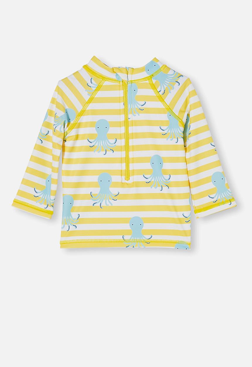 Cotton On - Freddie rash vest - popcorn/mr octopus
