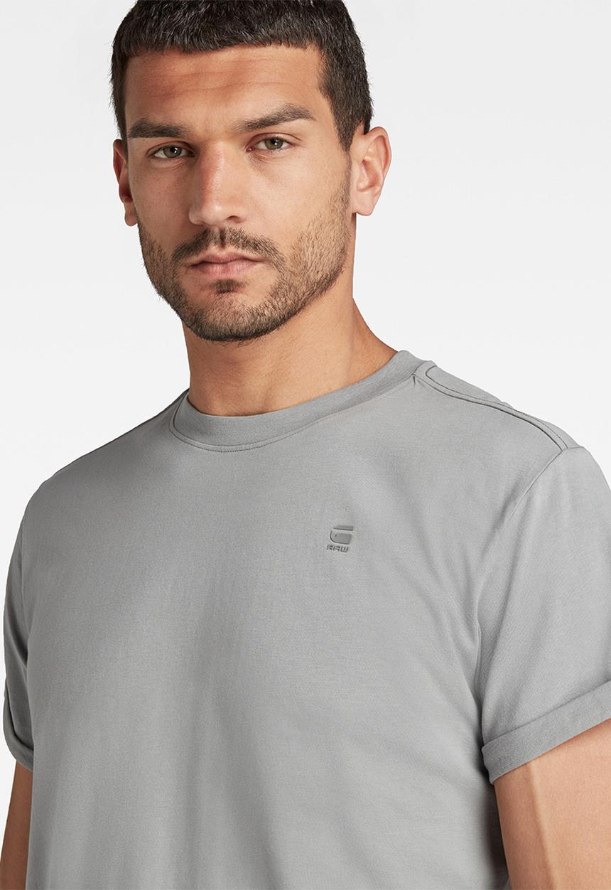 G-STAR - Lash r t short sleeve - charcoal