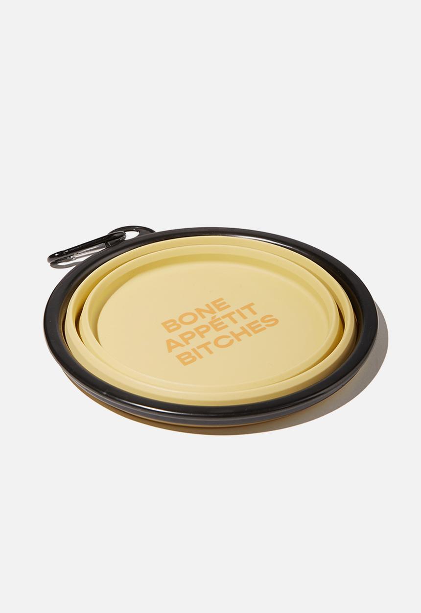 Typo - Pop up doggo bowls - bone appetit mustard