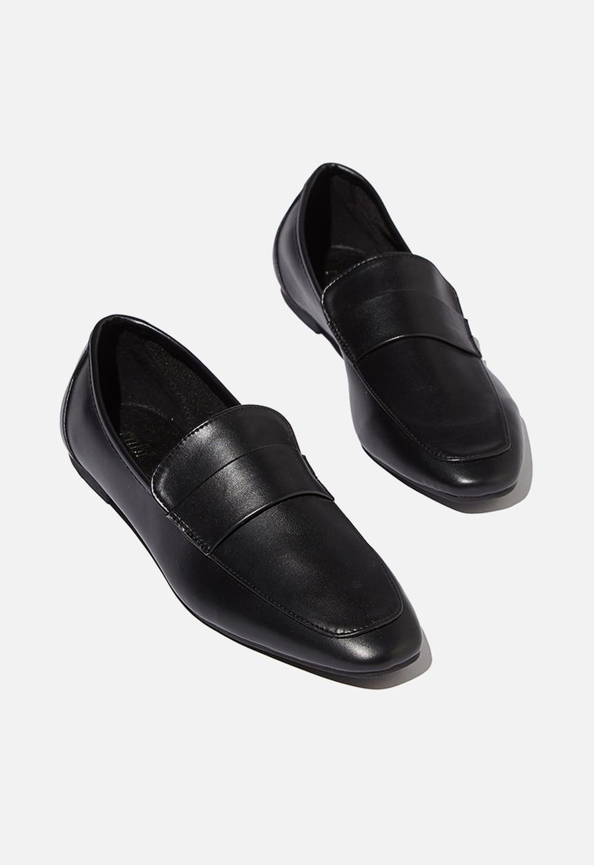 Cotton On - Classic slim loafer - black 
