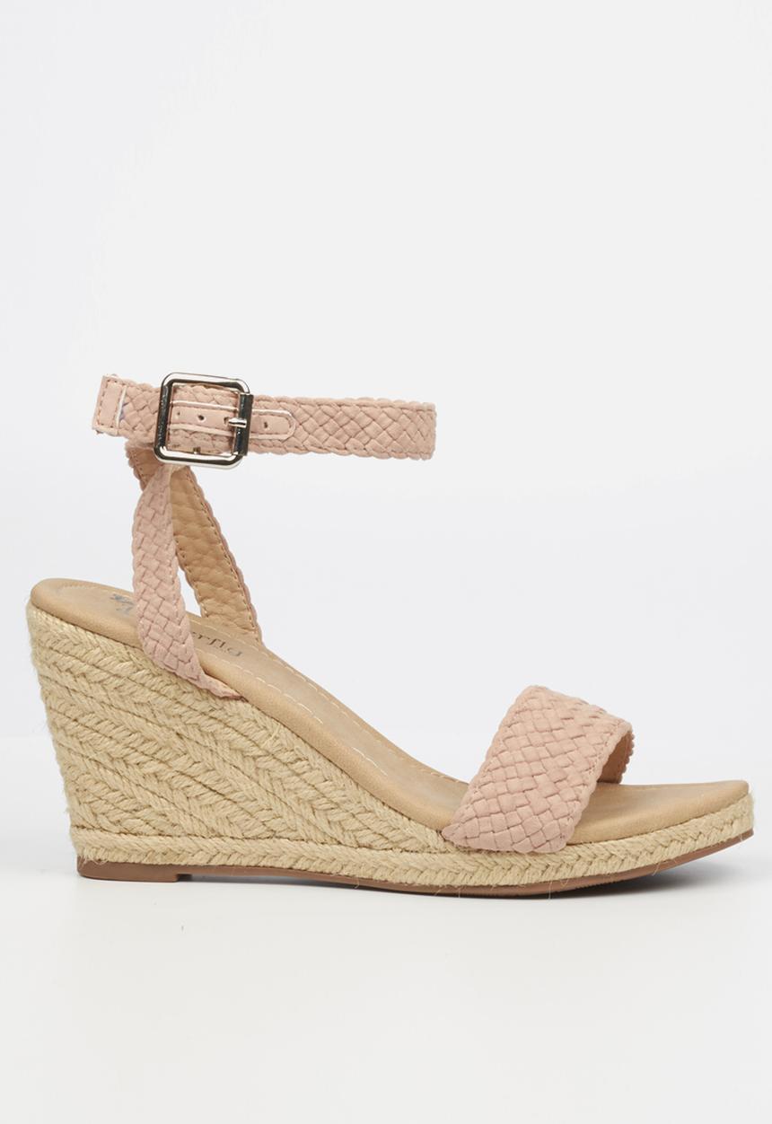 Butterfly Feet - Ava 1 espadrille wedge - pink