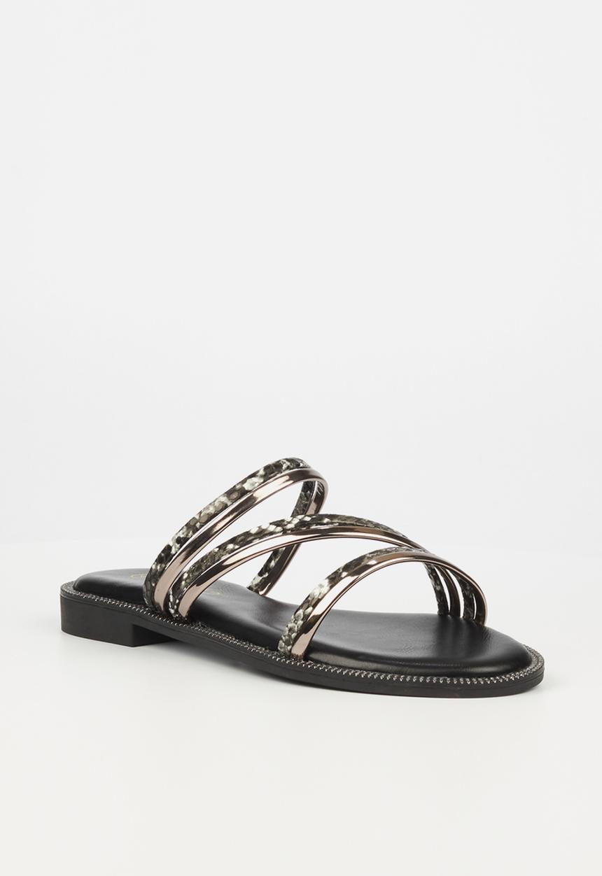 Miss Black - Murano4 sandal - black