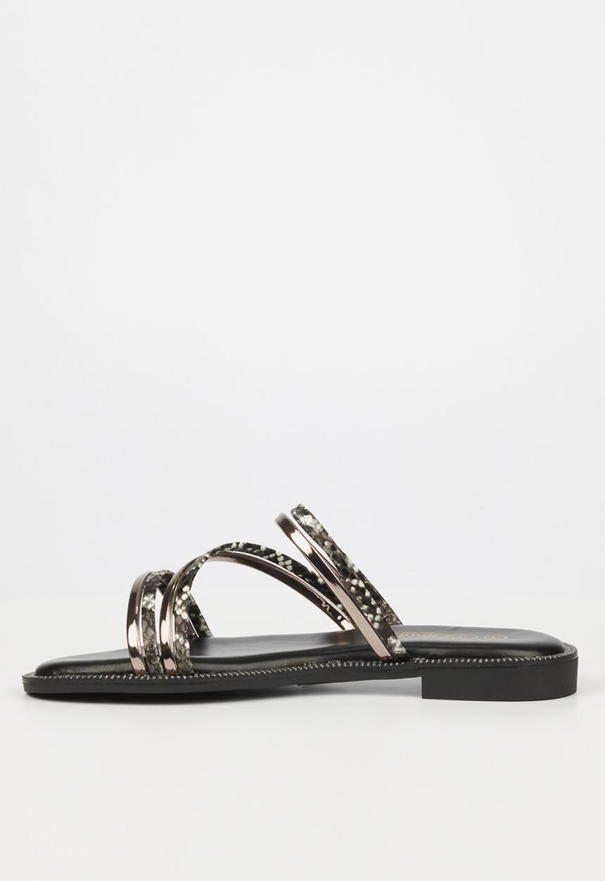 Miss Black - Murano4 sandal - black