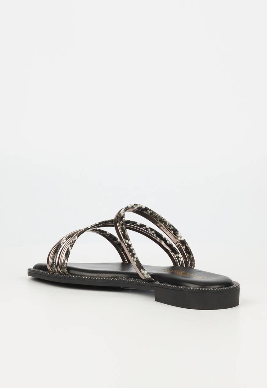 Miss Black - Murano4 sandal - black